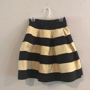 Black & gold skirt